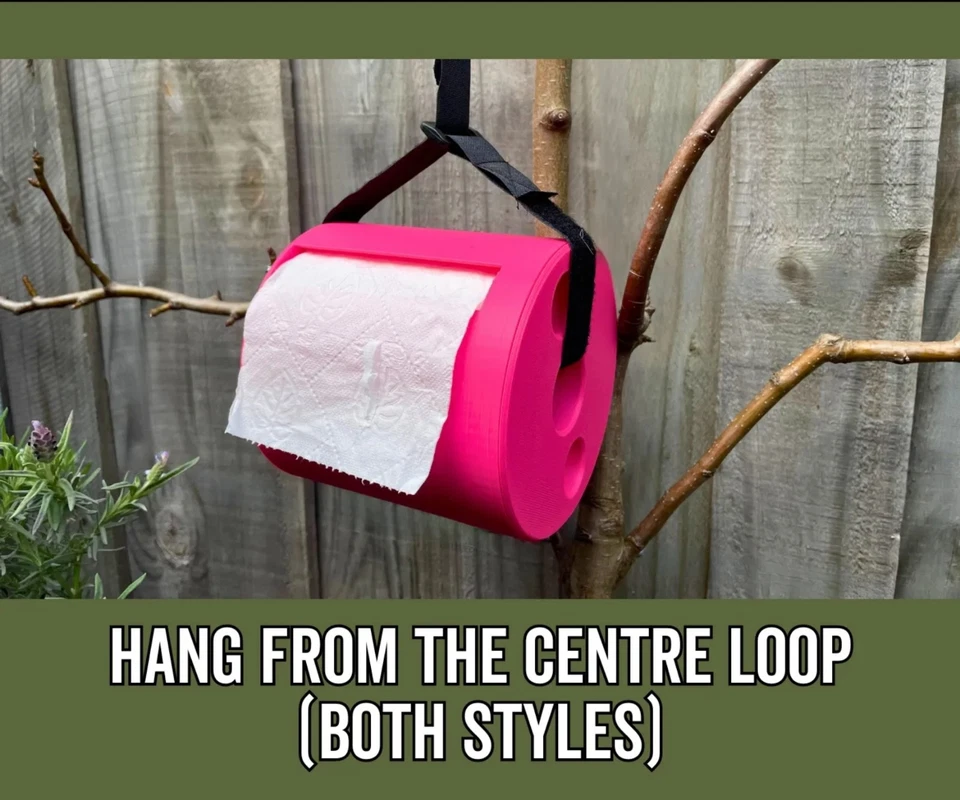 Portarollos de Inodoro PET PROOF - También Divertido y Práctico Accesorio de Camping Foto 3 de 4