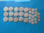 Silver Coins Kennedy Half Dollar Roosevelt Dimes Circulated 1964