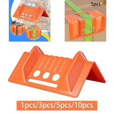 Flatbed Edge Protectors Heavy Duty Strap Protection, Orange Protect Cargo Loads