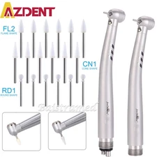Dental Flame White Stone Polishing FG Burs/LED High speed handpiece ceramic