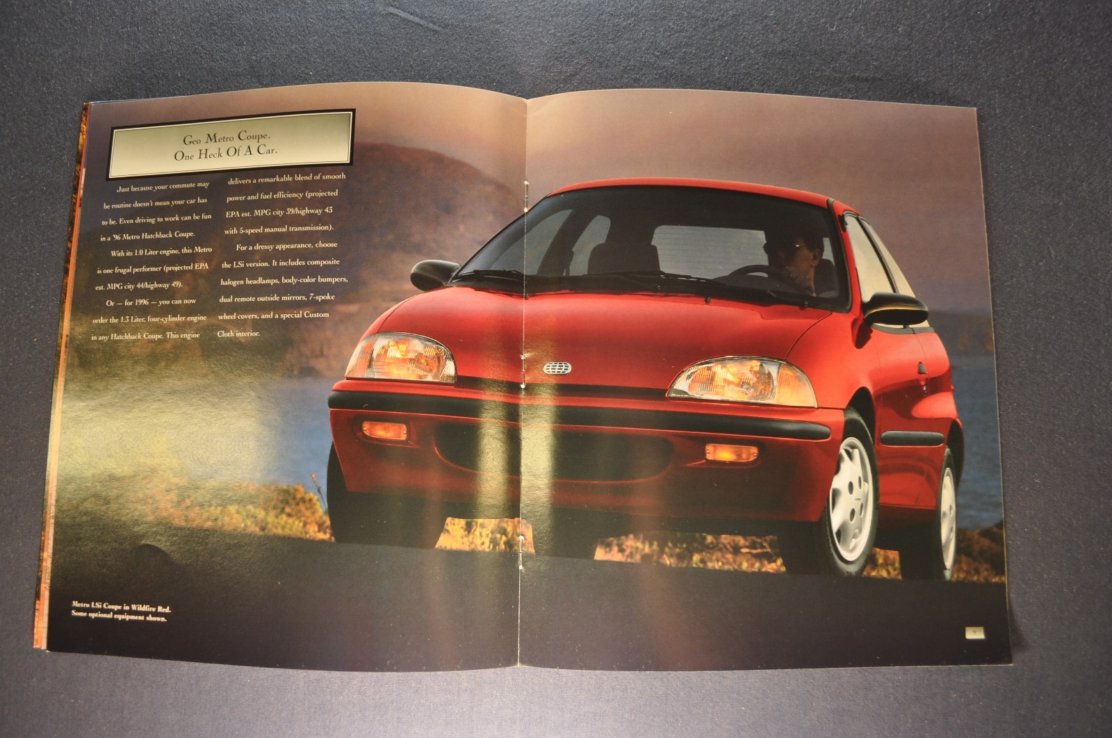 1996 Geo Catalog Brochure Tracker Prizm Metro Excellent Original 96 eBay