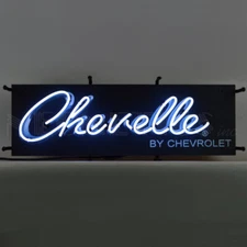 Chevrolet Chevelle Junior Colorful Neon Wall Sign w Backing Neonetics 29" 5SMLCL