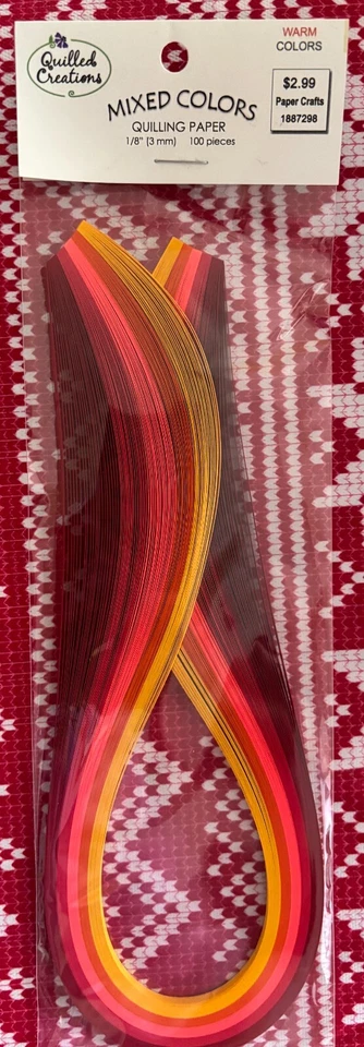 Papel quilling -- Colores variados -- 100 piezas -- Nuevo y sin abrir Foto 4 de 4