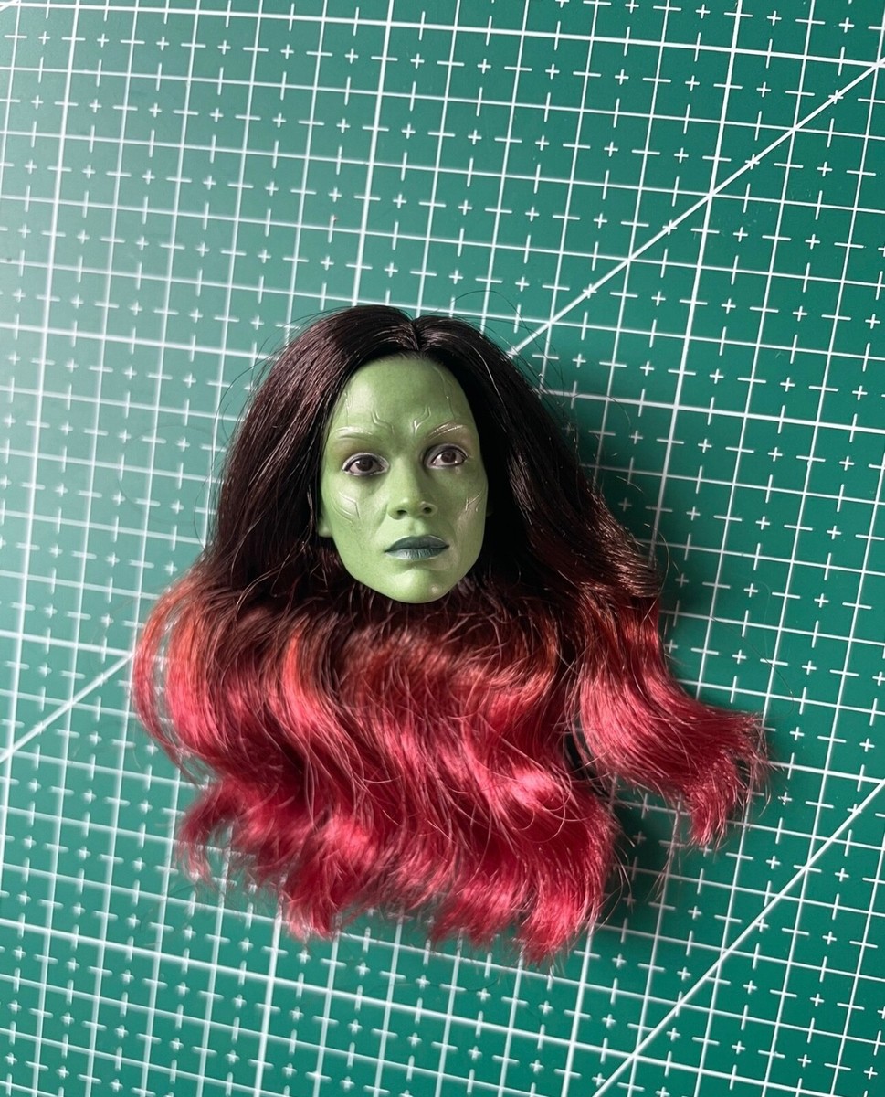 HT Hot Toys MMS483 1/6 Gamora Head Sculpt Figure Guardians HT Hot Toys MMS483 1/6 Gamora Head Sculpt Figure Guardians