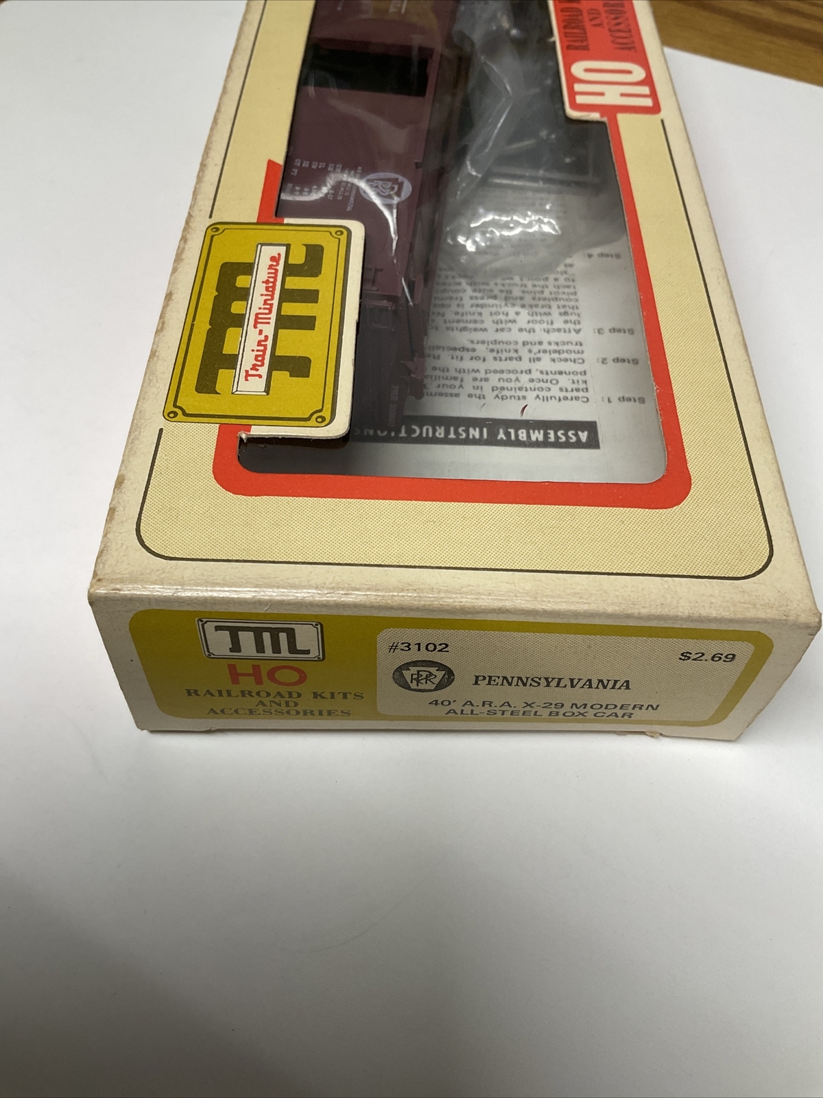 Penn 40’ ARA Modern all Steel Box Car 3102 100800 | eBay