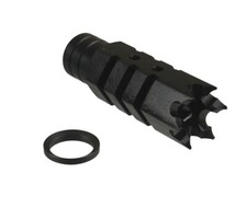 5/8X24 5/8-24 TPI Steel Shark Muzzle Brake F .308 .300 Blackout, 7,62MM,Washer