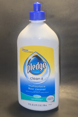 Pledge Clean It Multisurface Floor Cleaner Rainshower 27 fl oz