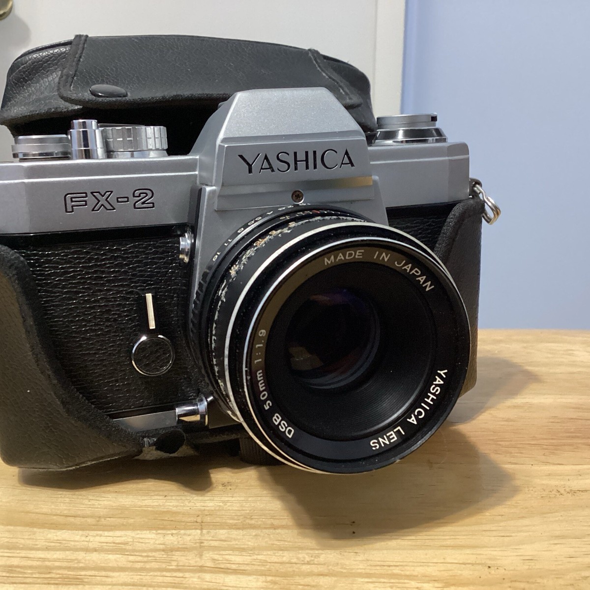 Vintage Yashica FX-2 35mm Film Camera 50mm Yashica Lens