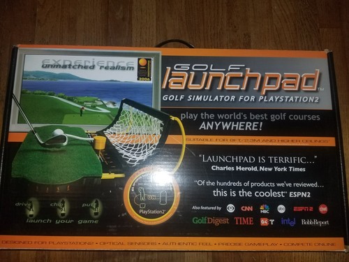 Golf Launchpad Tour Simulator für PS2 Playstation 2 Elektro Spin Tiger Hölzer - Bild 2 von 8