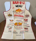 Vintage apron chef Novelty Bbq Humor cartoon 1950s Funny Cooking(Fc204-1Q350