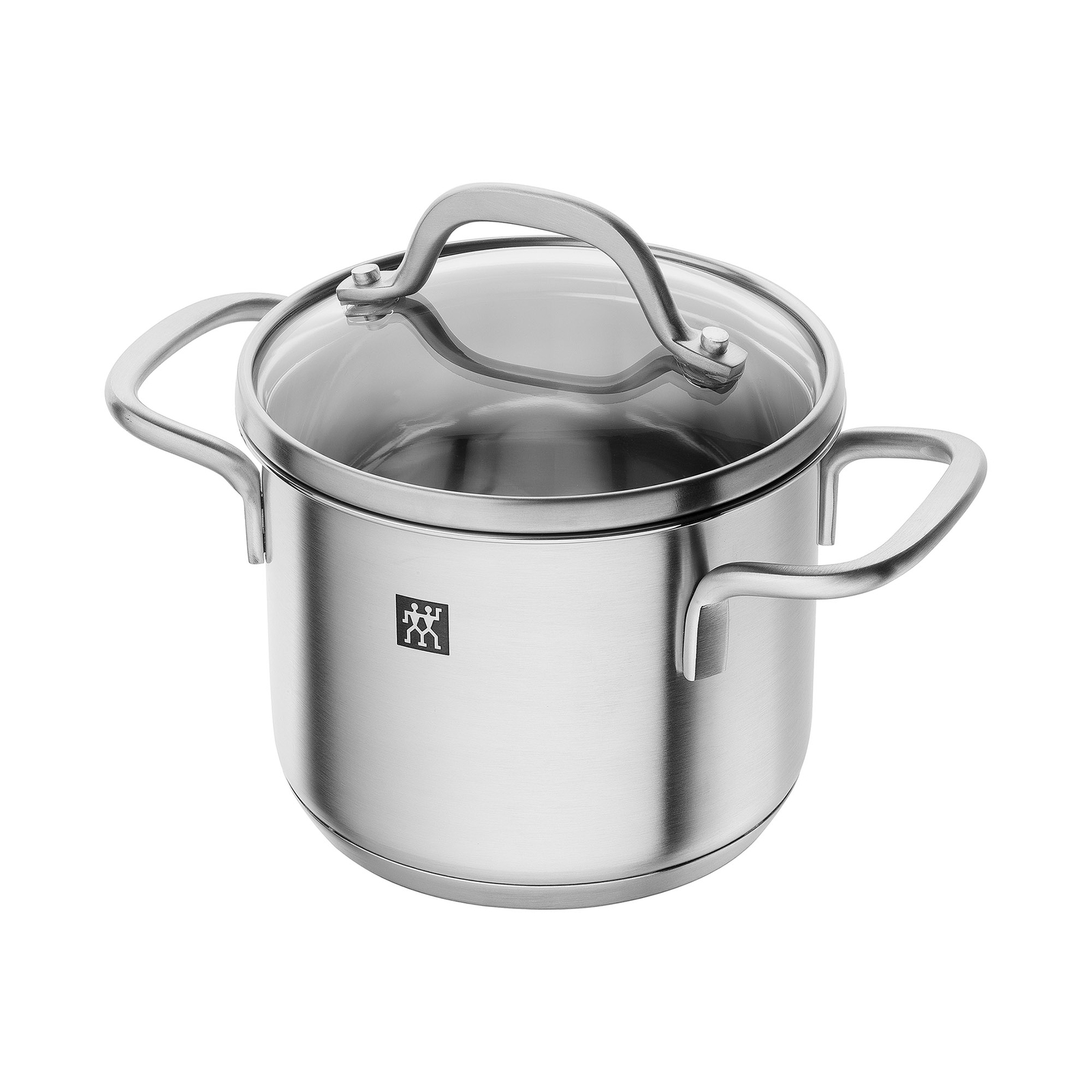 ZWILLING Serie PICO Mini-Kochtopf 12 cm 1,0 Liter Glasdeckel INDUKTION