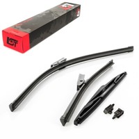 Scheibenwischer Wischerblatt Set Vorne + Hinten FüR Renault Megane 3 SchräGheck