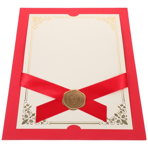Set of 4 Erstklassige Briefmarken Urkundenumschlag Mitarbeiter - Bild 12 von 12