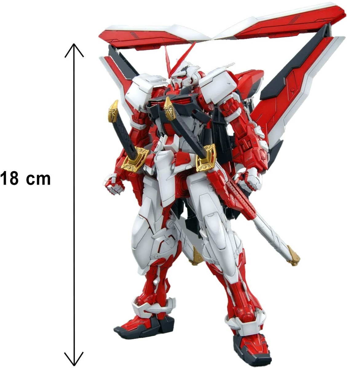 BANDAI MG 1/100 MBF-P02KAI Gundam Astray Red Frame Kai Gundam SEED