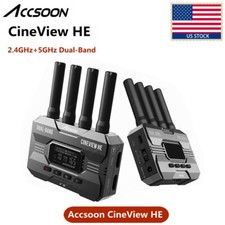 US Accsoon CineView HE 2.4GHz 5GHz TX RX Wireless Transmitter Receiver System