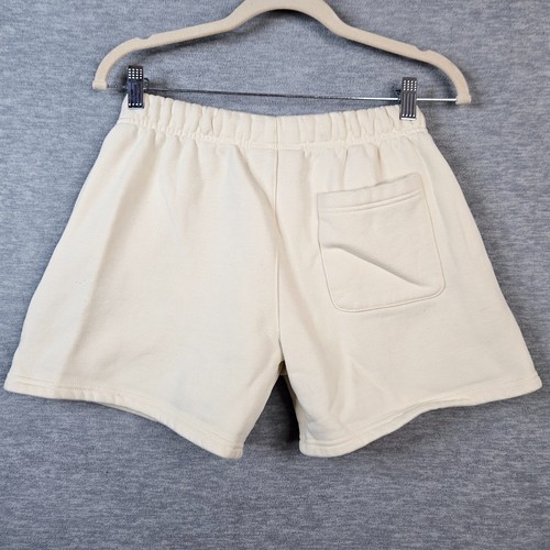 Fear of God Essentials Buttercream Color Sweat short Size XL (12) Stained - Picture 2 of 10