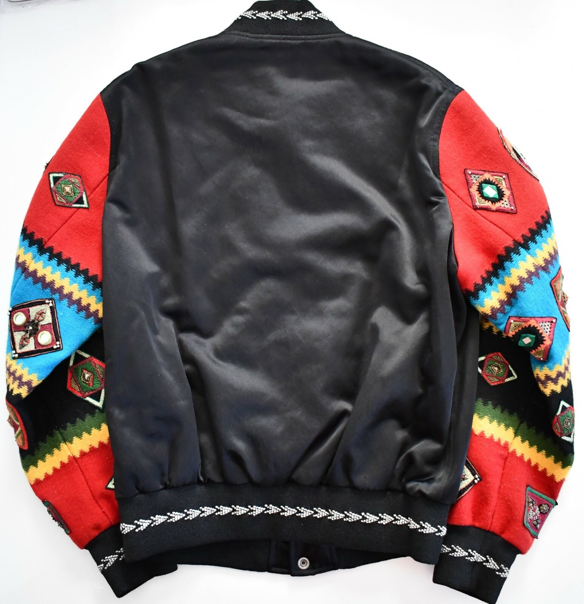 ジャケット SAINT LAURENT BLACK WOOL BLEND BOMBER JACKET ced49d878a2ce50bfd13d843f54c2e