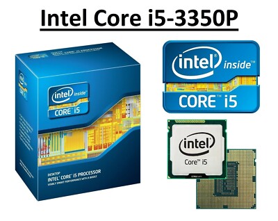 Intel Core i5-3350P SR0WS Quad-Core-Prozessor 3,1 GHz, Sockel LGA1155, 69W CPU