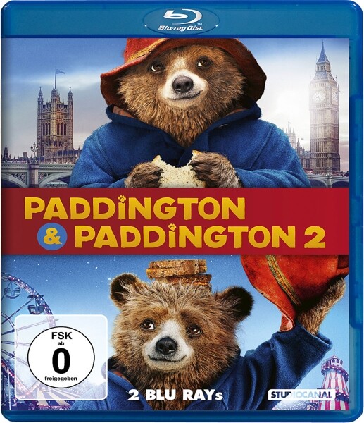 PADDINGTON 1 & 2 - BONNEVILLE,HUGH/HAWKINS,SALLY 2 BLU-RAY