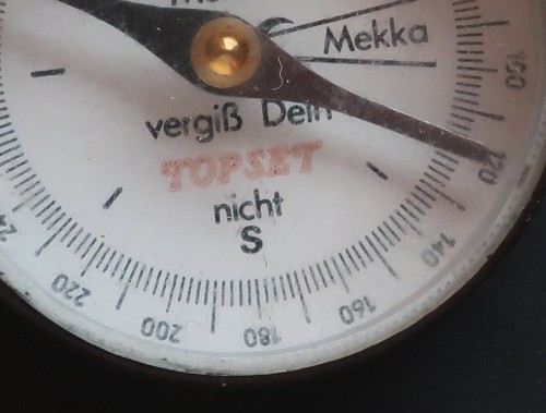 Oryginalny kompas kieszonkowy "Wanderer ciąg Du gen Mekka" TOPSET - Zdjęcie 3 z 5