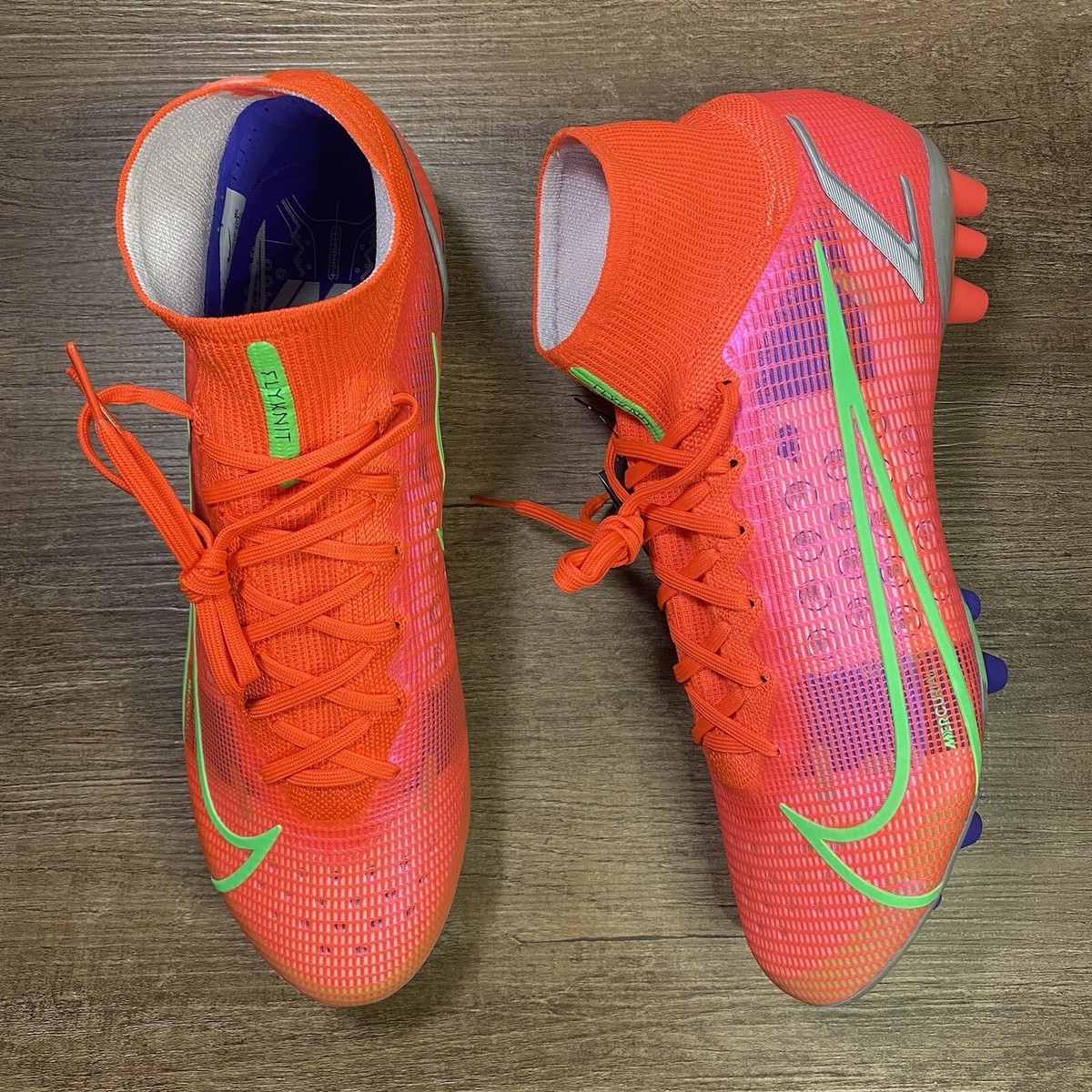 シューズ Nike Mercurial 8 Elite AG Nike Mercurial Superfly 8 Elite AG 'Bright Crimson' Men Sz