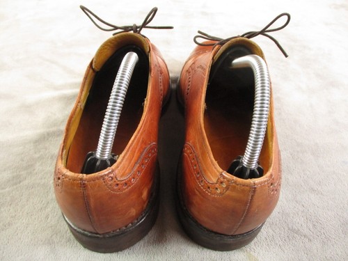 Allen Edmonds Benton Dress Shoes Men 10 C Chilli Brown Leather Cap Toe 3458 - Picture 8 of 24