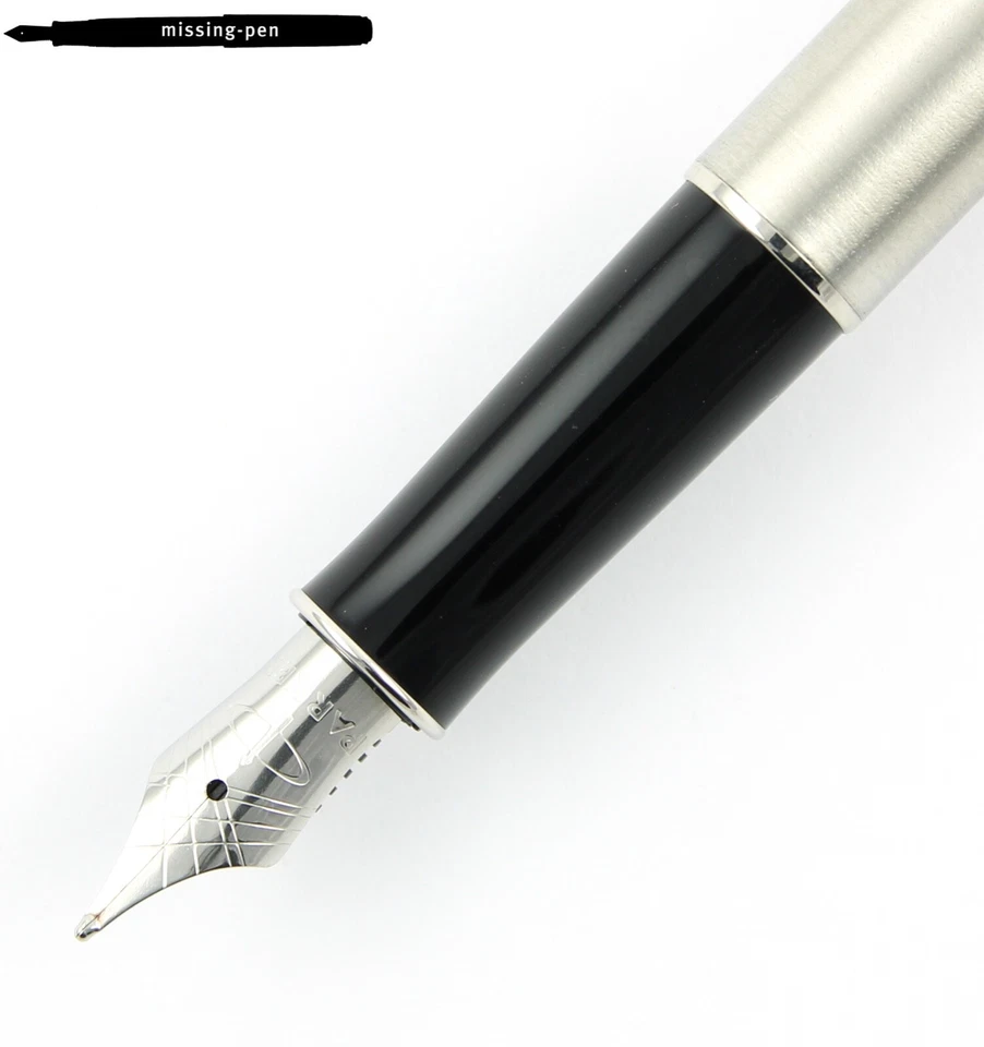 Cartuchos Parker Sonnet Pluma Estilográfica Flighter CT/Acero Plateado M-nuevo en Caja Foto 3 de 4