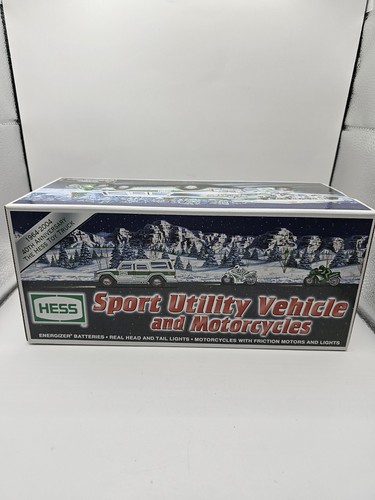 Hess 2004 Sport Utility Vehicle & Motorcycles NEW Working Lights - Picture 10 of 10