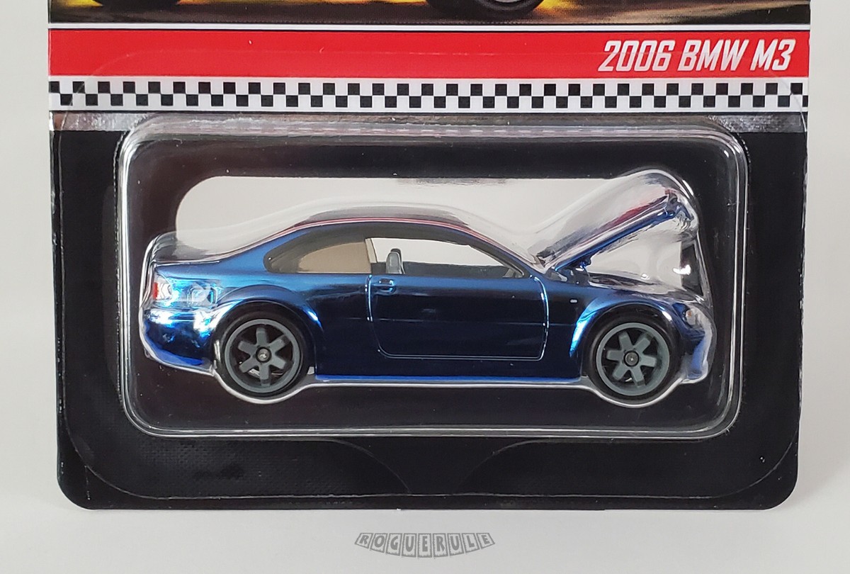 🚦Hot Wheels 2022 RLC Red Line Club - 2006 BMW M3 - Blue