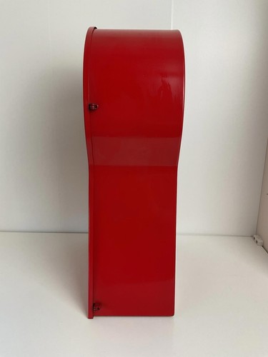 Vintage IKEA Keyhole Shelf Clock Red by Thomas Eriksson Retro - Picture 4 of 6