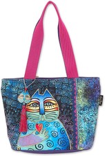 Laurel Burch Wishing Love Medium Shoulder Bag Tote Style Handbag Purse 