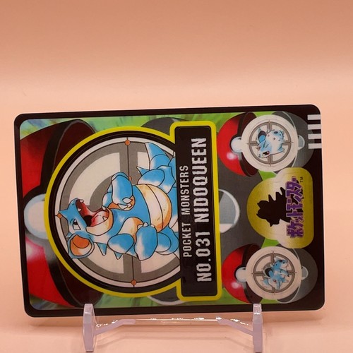 Nidoqueen Near MINT TCG Pokemon Sealdass Card BANDAI 1997 Japanese Nintendo F/S - Picture 2 of 5