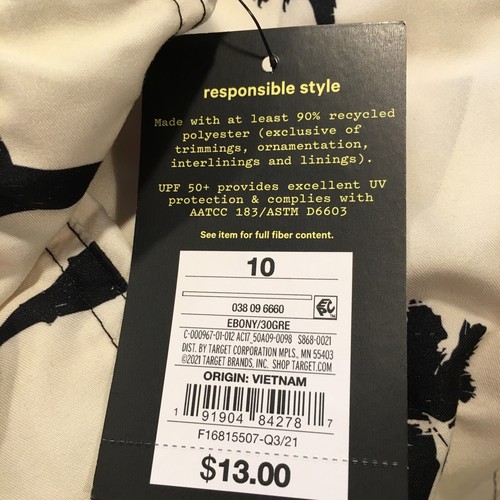 Art Class New Boy's Size 10 Lined Adjustable Waist UPF 50+ Swim Board Shorts - Picture 11 of 12