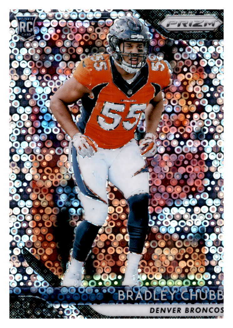2018 Panini Prizm Prizm Disco Bradley Chubb  204