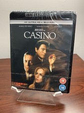Casino 4K Ultra HD Blu-ray, Region Free1995 Factory Sealed