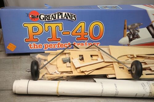 ⭐Great Planes PT-40 Trainer RC Airplane Spare Parts, Instructions, and Blueprint - Picture 4 of 7