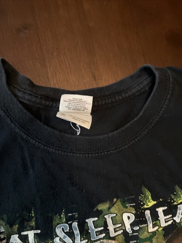 Green Bay Packers Eat Sleep Leap Repeat Trophy Hunters Football T-Shirt XL 2011 - Picture 5 of 5