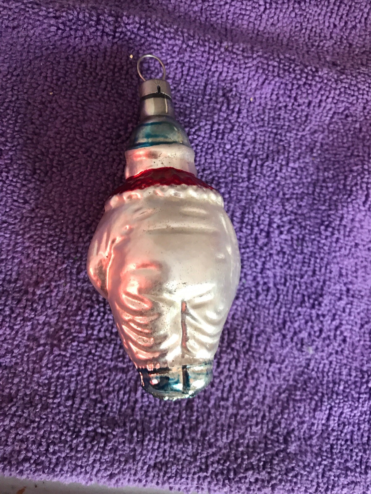 Vintage Christmas Ornament Clown playing Concertina eBay