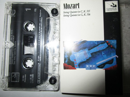 Mozart,Takacs Koromzay String Quintets K.515, K516 Tape Cassette Album