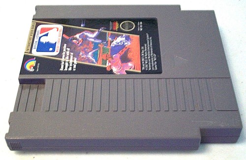 MAJOR LEAGUE BASEBALL (Nintendo Entertainment System 1988) MLB CLASSIC NES WORKS - Picture 5 of 7