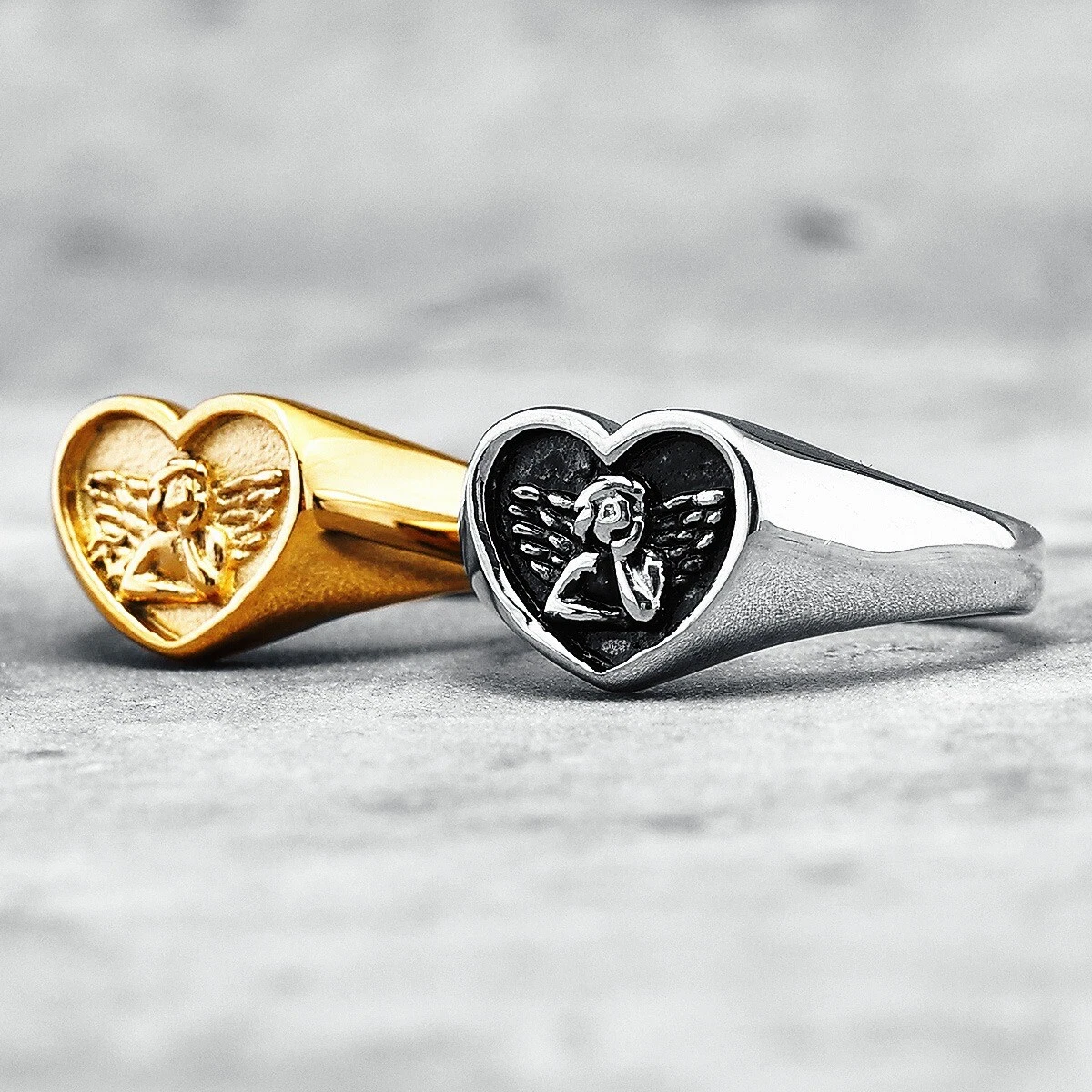 Designer Silver And Gold Loop Cute Rings For Gf For Couples Perfect Special  Lover Gift From Otyxj, $20.83 | DHgate.Com