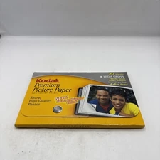 KODAK Premium Photo Paper, 20 sheets, High Gloss, Factory SEALED, 4"x 6"
