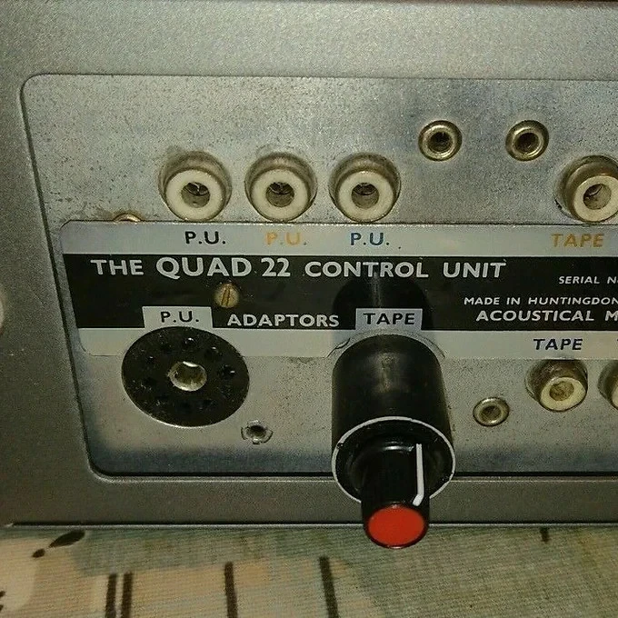 Quad II 22 Vorverstärker Plug in Tape Adapter 100K OHM einstellbarer Pegel - CD/TV etc. - Bild 2 von 4