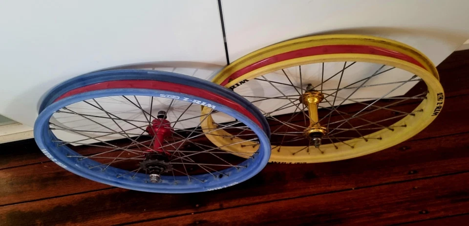 Conjunto de cubos ACS Z Rims BMX Shimano 1981.OG. - Imagem 2 de 4