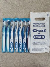 NEW, FACTORY SEALED ORAL-B PRO-HEALTH SOFT BRISTLES SET OF 7 COLOR TOOTHBRUSHES 