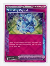 Pokemon TCG Prismatic Evolutions 129/131 Sparkling Crystal Trainer