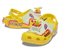 Crocs The Beatles Yellow Submarine Classic Unisex Clog 210893-90H New & Limited