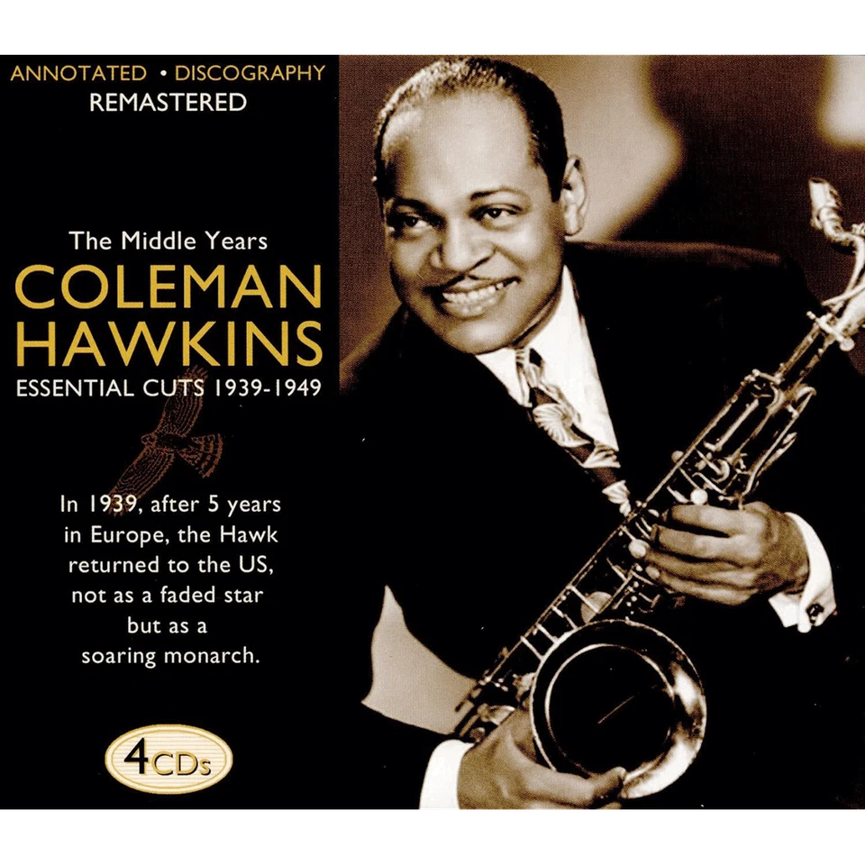 Coleman Hawkins. The Middle Years. Essential Cuts. 4 CDs. Coleman Hawkins - Bild 3 von 4