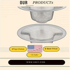 Anti-Clogging Kitchen Sink Strainer - 2 Pack 4.5" Stainless Steel Food Catcher