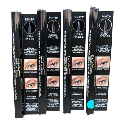 4 Pack - MAC Pro Brow Definer 1mm Tip Brow Pencil - Strut - 0.001 oz/0.03g Each